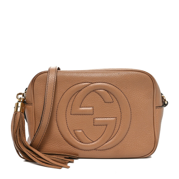 Gucci Pebbled Calfskin Small Soho Disco #183831G88B - Picture 1 of 11